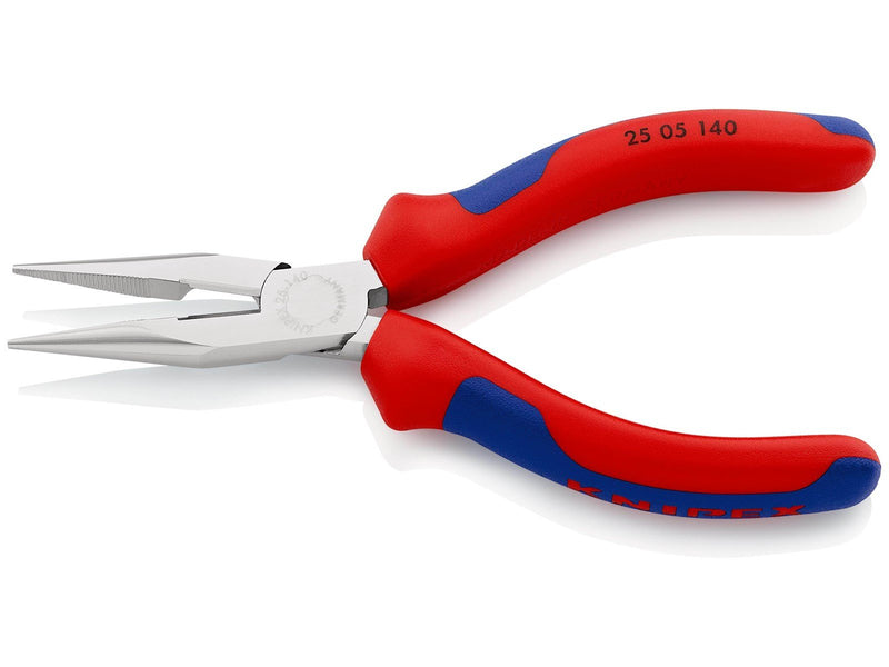 KNIPEX Flachrundzangen mit Schneide, (Radiozangen)