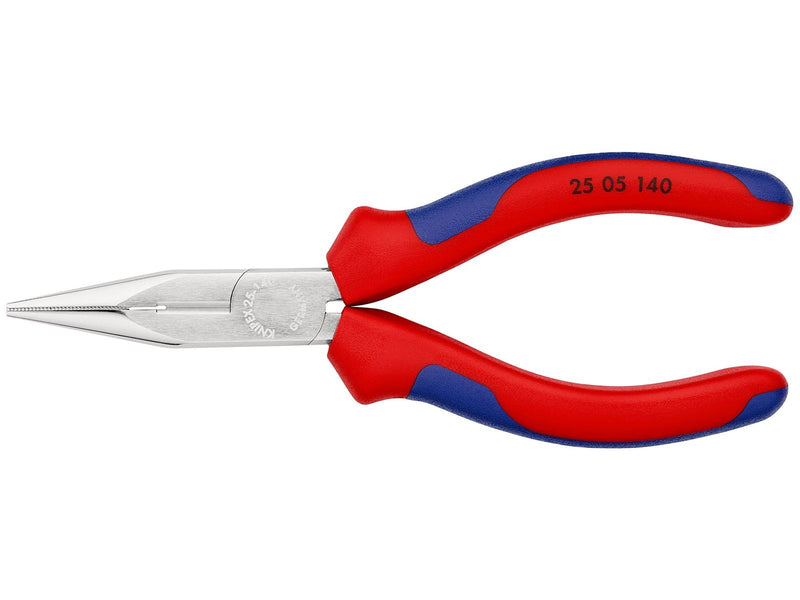 KNIPEX Flachrundzangen mit Schneide, (Radiozangen)
