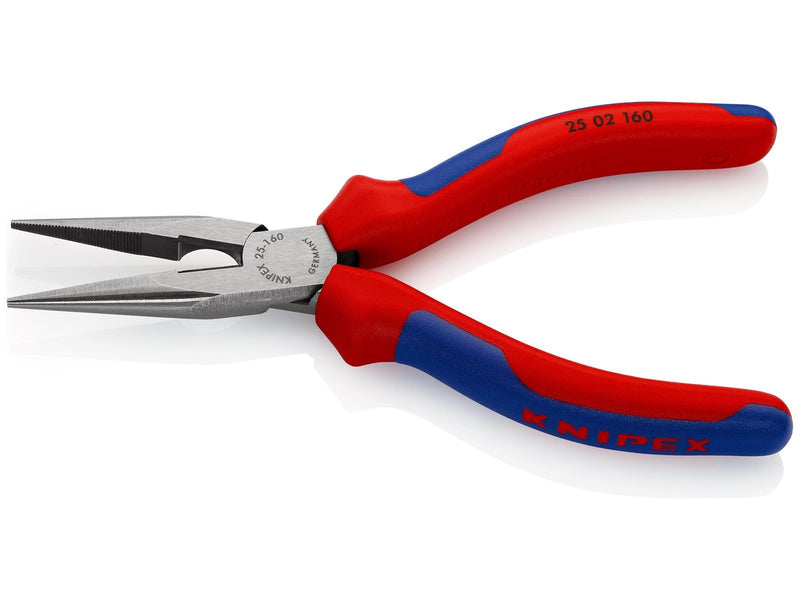 KNIPEX Flachrundzangen mit Schneide, (Radiozangen)
