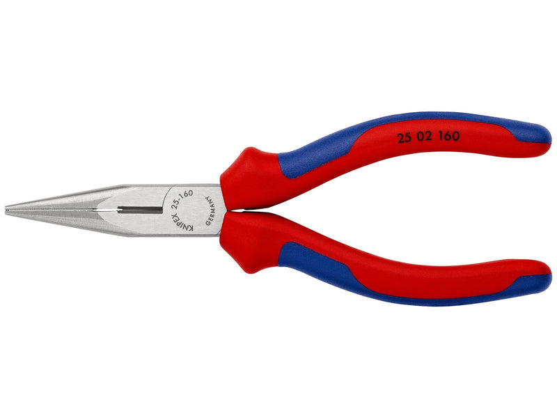 KNIPEX Flachrundzangen mit Schneide, (Radiozangen)