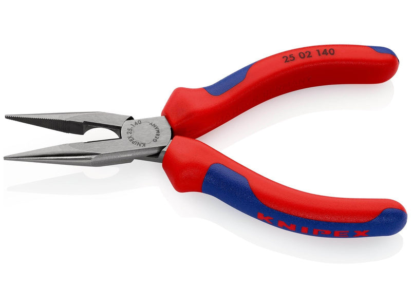 KNIPEX Flachrundzangen mit Schneide, (Radiozangen)