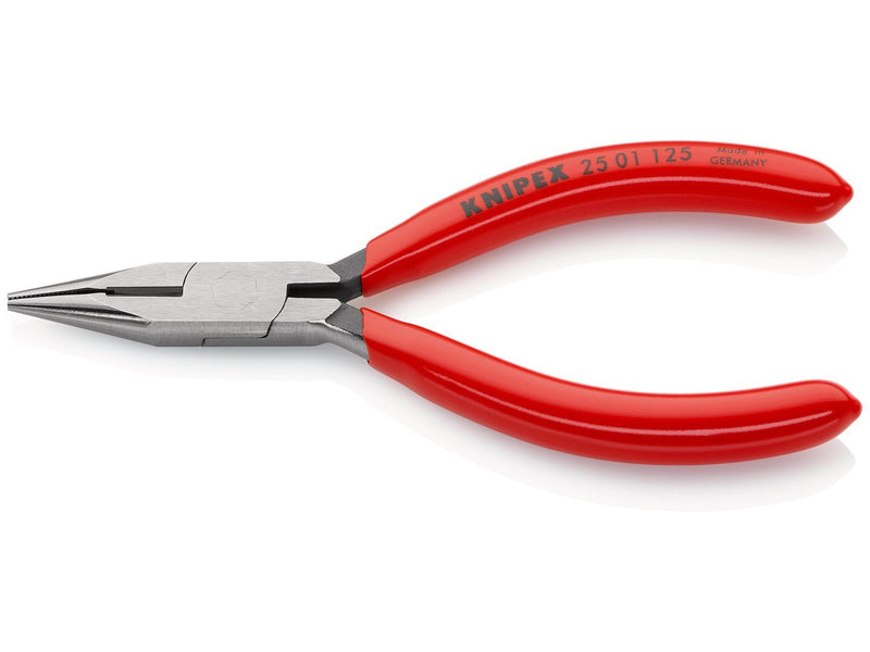 KNIPEX Flachrundzangen mit Schneide, (Radiozangen)