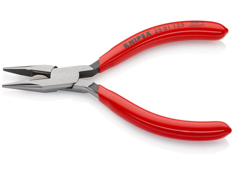 KNIPEX Flachrundzangen mit Schneide, (Radiozangen)