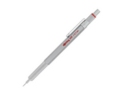 Rotring rOtring 600 Druckbleistift | 0,5 mm | Silber | Ergonomisches Vollmetallgehäuse