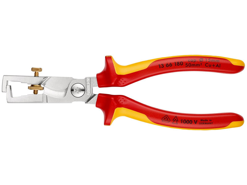 KNIPEX StriX®, Abisolierzangen mit Kabelschere
