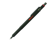 Rotring rOtring 6 Kugelschreiber | mittlere Spitze | Schwarze Tinte | Grüner Schaft | nachfüllbar