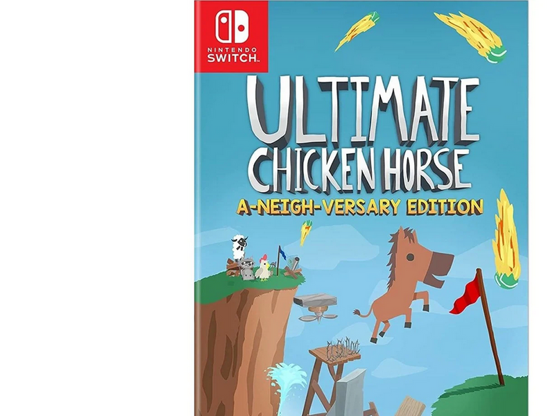 Ultimate Chicken Horse: A-Neigh-Versary Edition - Nintendo Switch - Platformer - PEGI 3