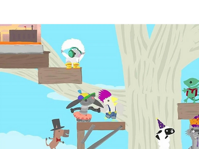 Ultimate Chicken Horse: A-Neigh-Versary Edition - Nintendo Switch - Platformer - PEGI 3