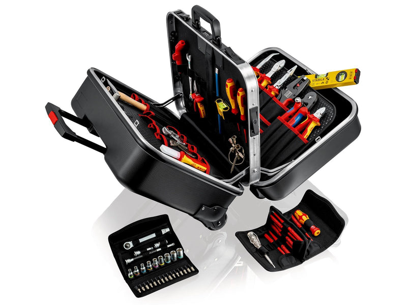 KNIPEX Werkzeugkoffer "BIG Twin Move" Elektro, 65-teilig