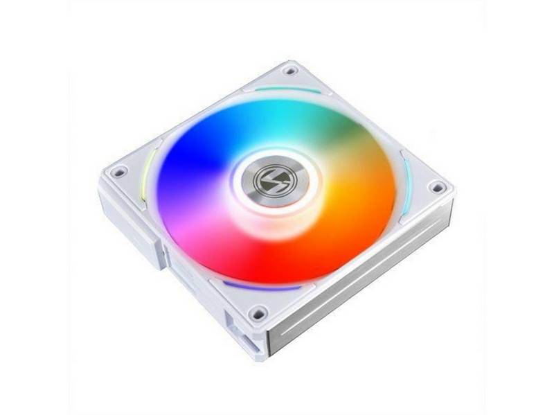 Lian Li UNI FAN AL120 - Gehäuselüfter - 120mm - Weiß mit RGB-Beleuchtung - 28 dBA