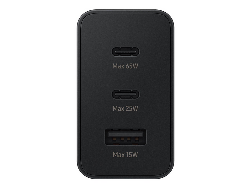 Samsung 65W Power Adapter Trio - Black