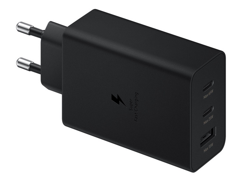 Samsung 65W Power Adapter Trio - Black