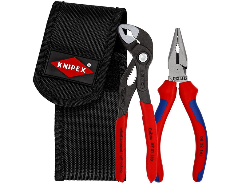 KNIPEX Mini-Zangensets, in Werkzeuggürteltasche