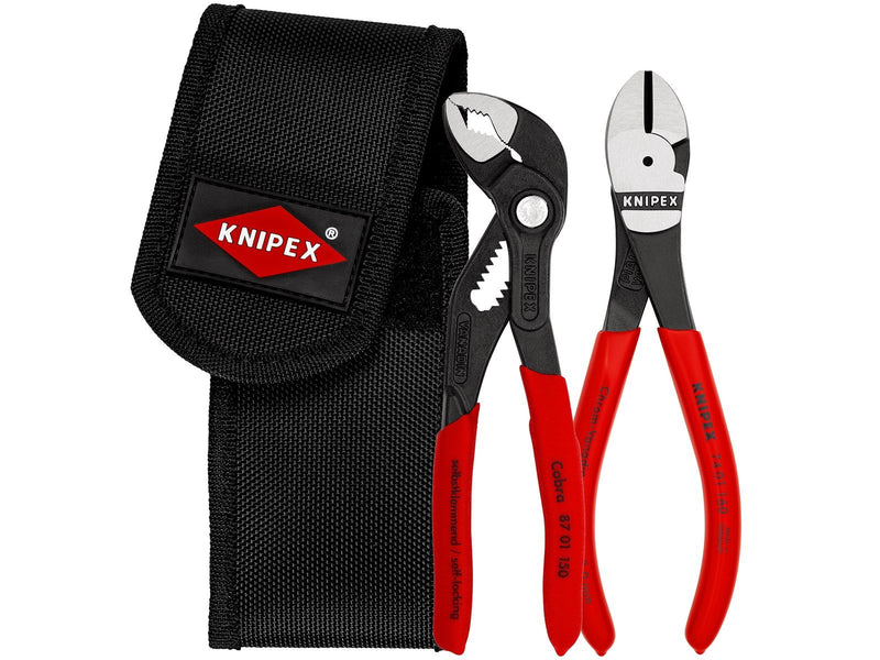 KNIPEX Mini-Zangensets, in Werkzeuggürteltasche
