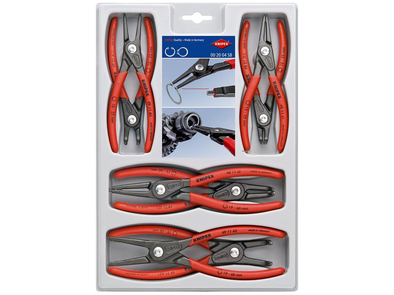 KNIPEX Präzisions-Sicherungsringzangen-Sets