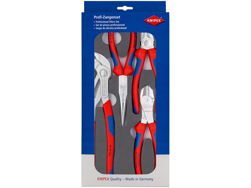KNIPEX Zangen-Sets, in Schaumstoffeinlage