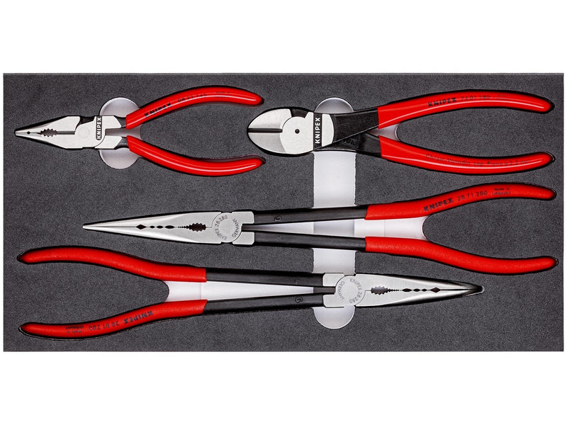 KNIPEX Zangen-Sets, in Schaumstoffeinlage