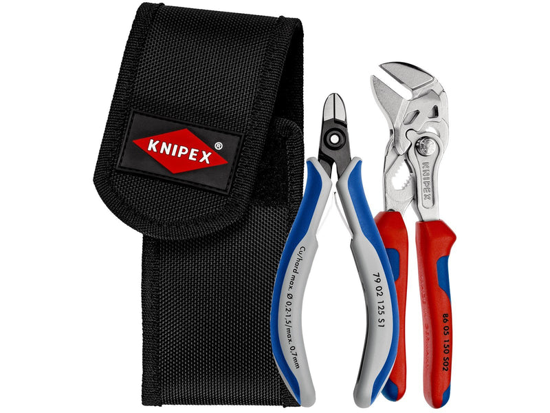 KNIPEX Kabelbinder-Trennset, in Werkzeuggürteltasche