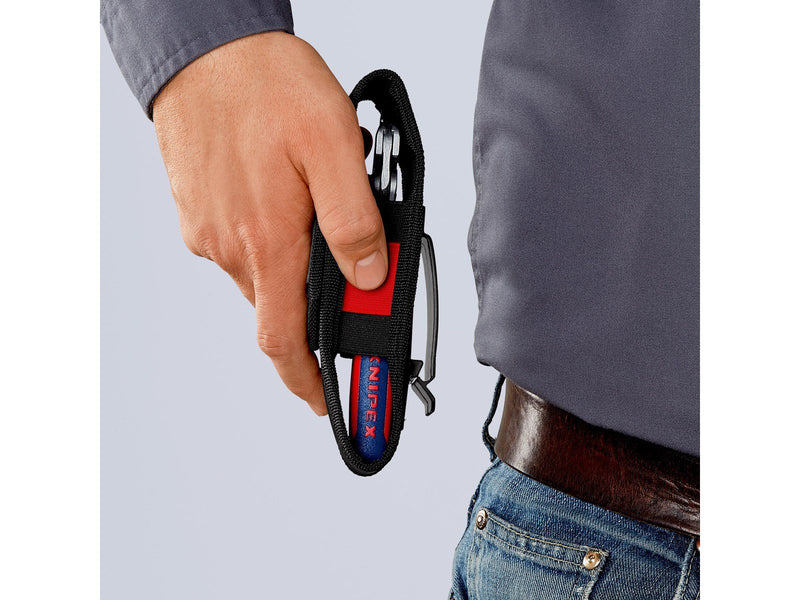 KNIPEX Kabelbinder-Trennset, in Werkzeuggürteltasche