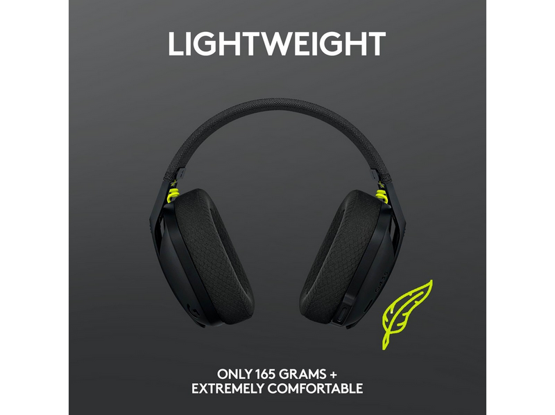 Logitech G435 LIGHTSPEED Wireless Gaming Headset - Black