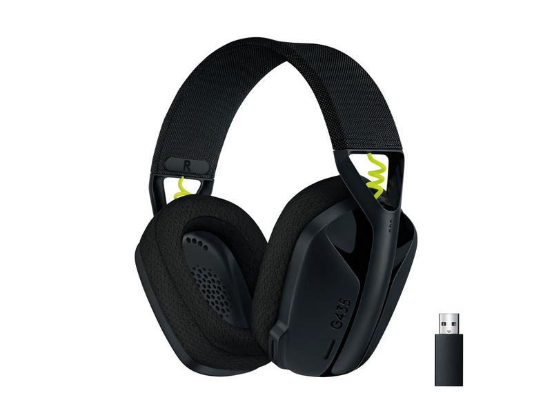 Logitech G435 LIGHTSPEED Wireless Gaming Headset - Black
