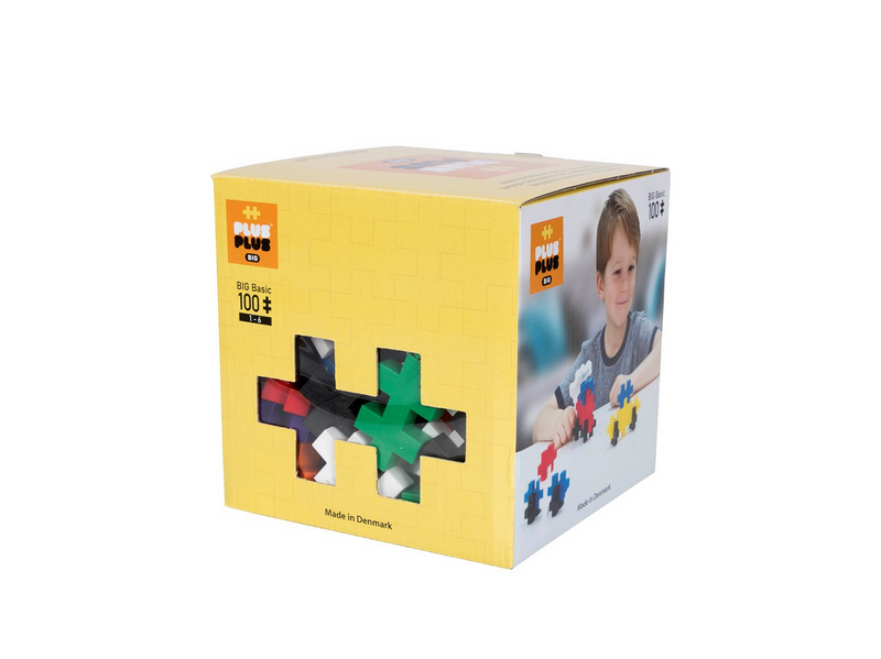 Plus-Plus BIG Basic Mix / 100 pcs