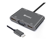 Sandberg USB-C MultiPort Docking Station