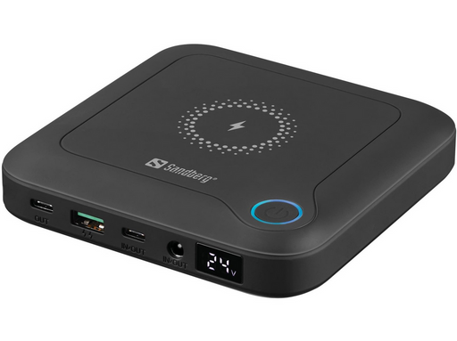 Sandberg All-in-1 Powerbank 24000 Powerbank (Akku) - schwarz - 24000 mAh