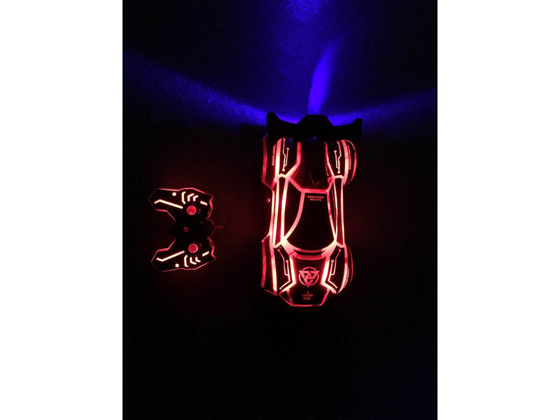 Liniex STEAM Light Racing Car Remote control 2WD Car 1:16 Red