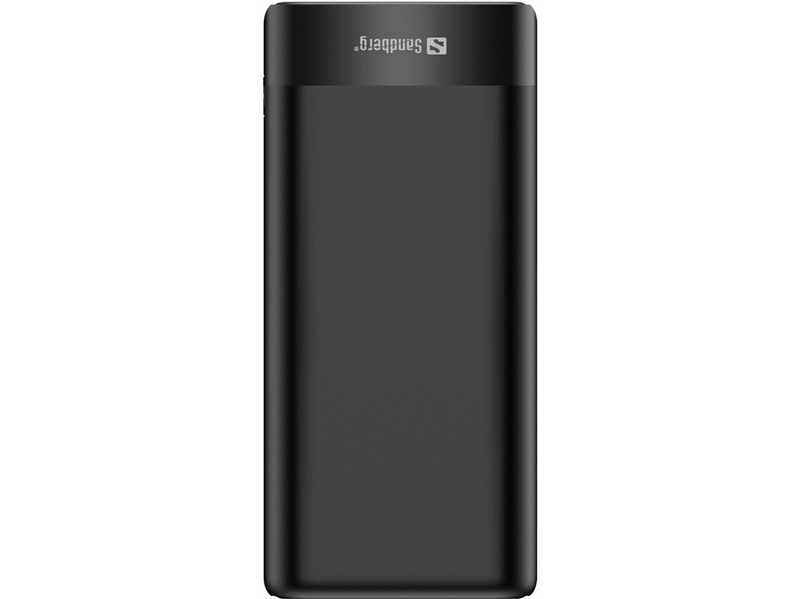 Sandberg Powerbank 20000 PD65W+2xQC3.0 Powerbank (Akku) - schwarz - 20000 mAh