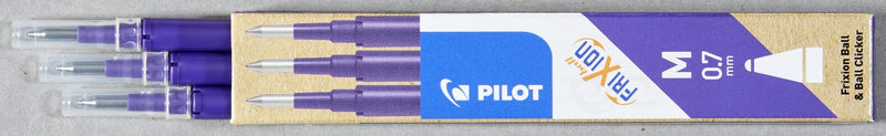 PILOT FRIXION Tintenrollerminen violett - 3 Stück