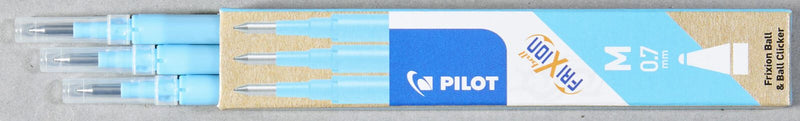 PILOT FRIXION Tintenrollerminen hellblau - 3 Stück