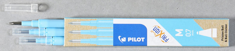 PILOT FRIXION Tintenrollerminen hellblau - 3 Stück
