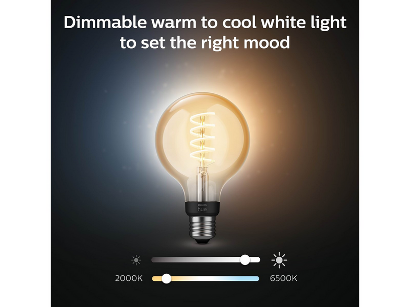 Philips Hue G93 E27 Globe mit Glühfaden