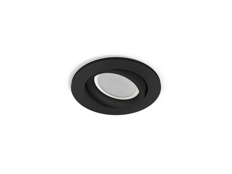 Philips Hue Centura Recessed Spotlight Round - Black