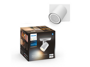 Philips Hue Runner Single Spotlight - White - No Dimmer Switch