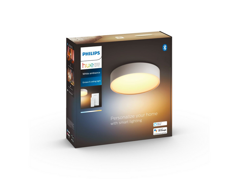 Philips Hue Enrave, kleine Deckenleuchte (Weiß)