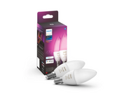 Philips Hue Color E14 B39 Candle Light - 2-pack