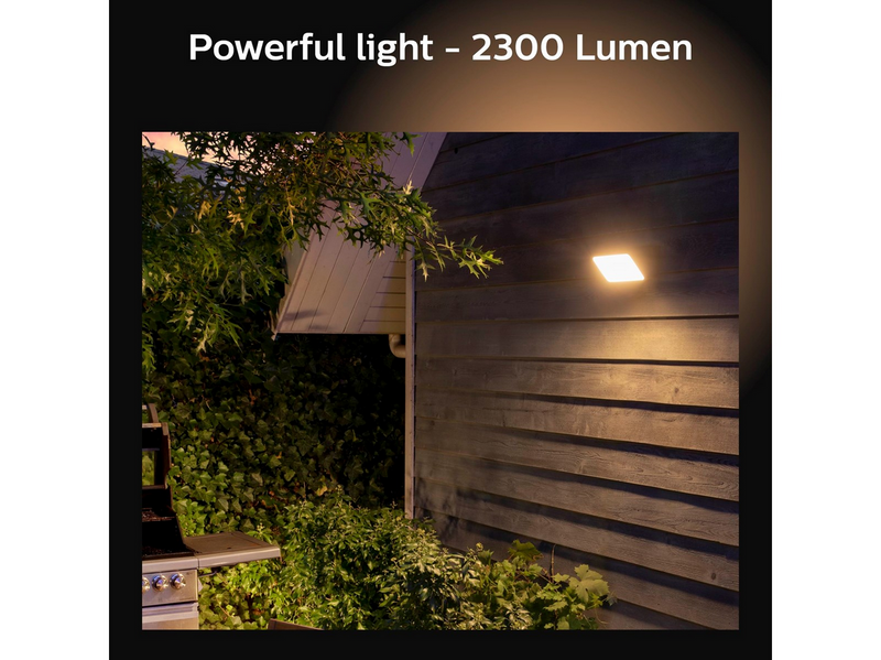 Philips Hue Welcome Outdoor Floodlight - Black