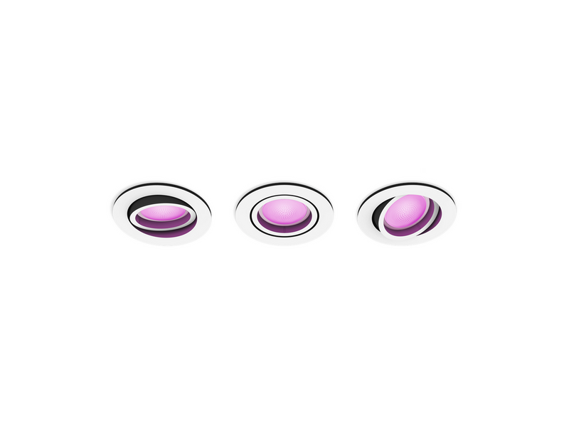 Philips Hue Centura Einbauspot 3er-Pack (Weiß)