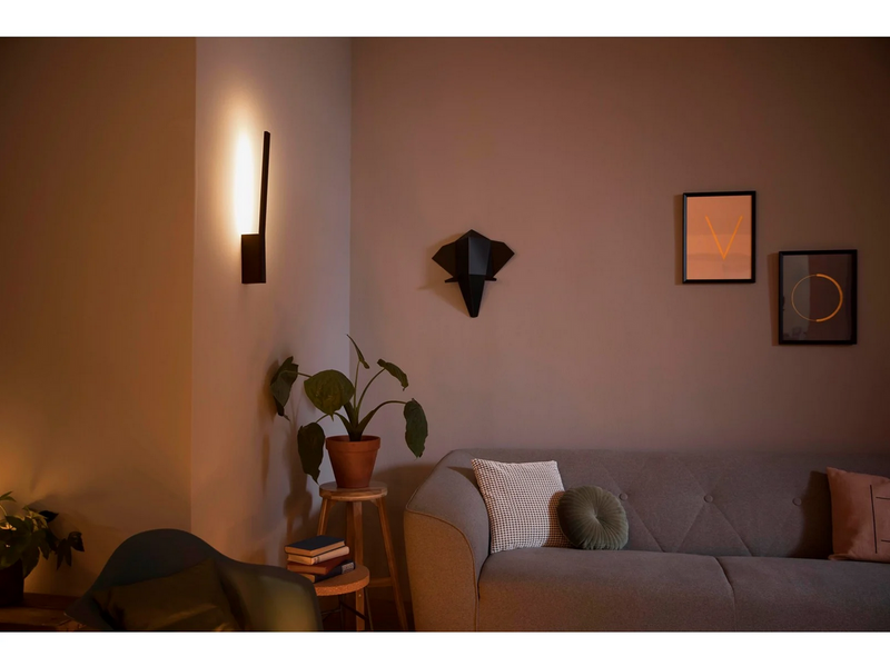Philips Hue Liane Wall Light - Black