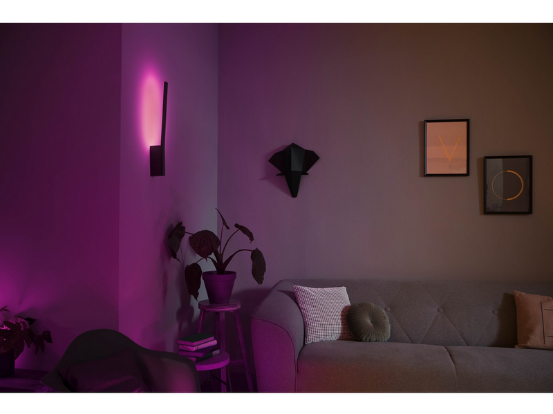 Philips Hue Liane Wall Light - Black