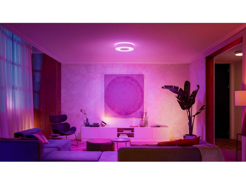 Philips Hue Infuse Medium Ceiling Lamp — White & Color Ambiance