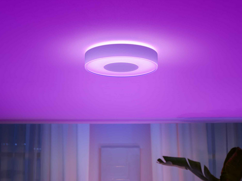 Philips Hue Infuse Medium Ceiling Lamp — White & Color Ambiance