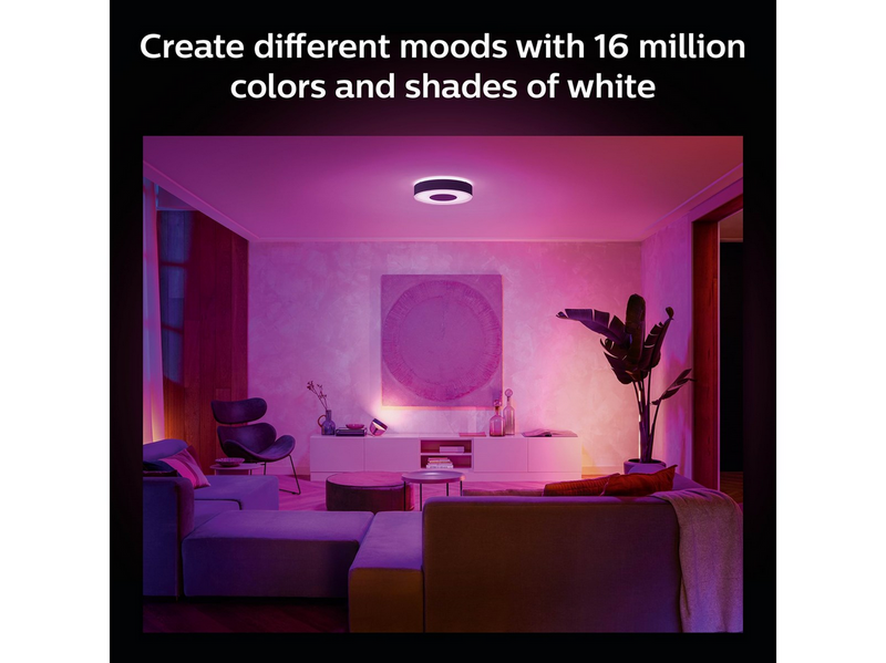 Philips Hue Infuse Medium Ceiling Plafond Light - Black