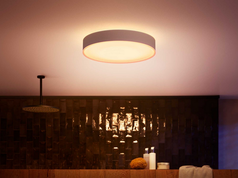Philips Hue Devere Large Ceiling Lamp - White