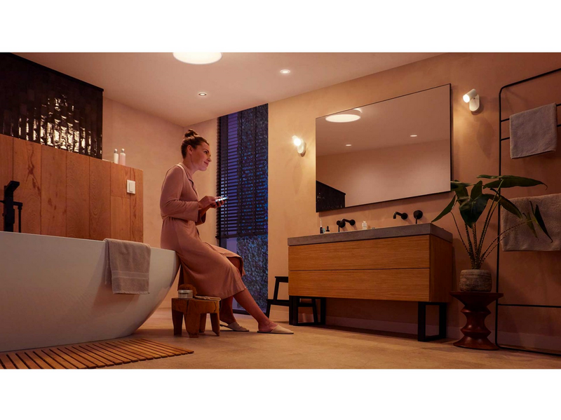 Philips Hue Devere Large Ceiling Lamp - White