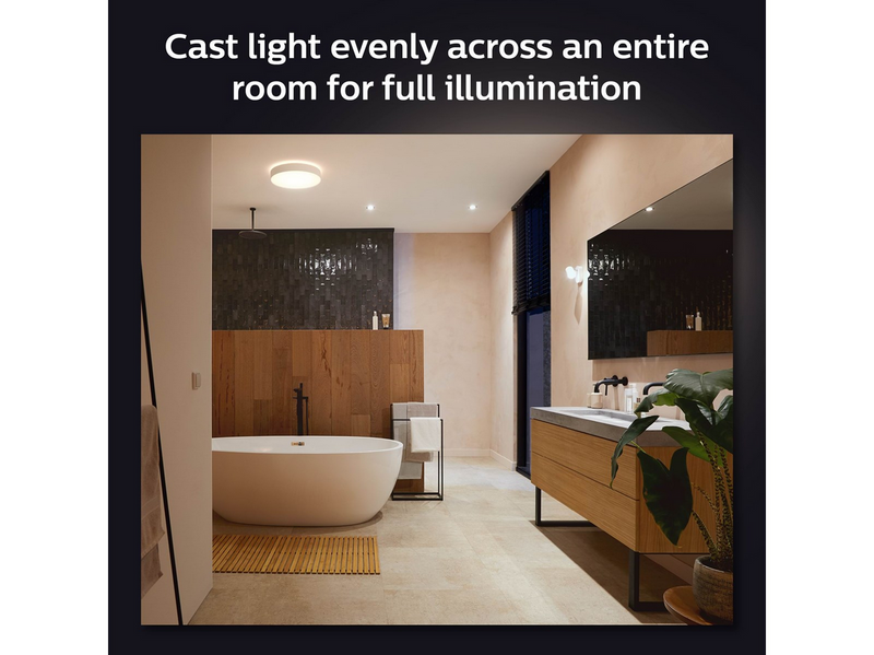 Philips Hue Devere Large Ceiling Lamp - White