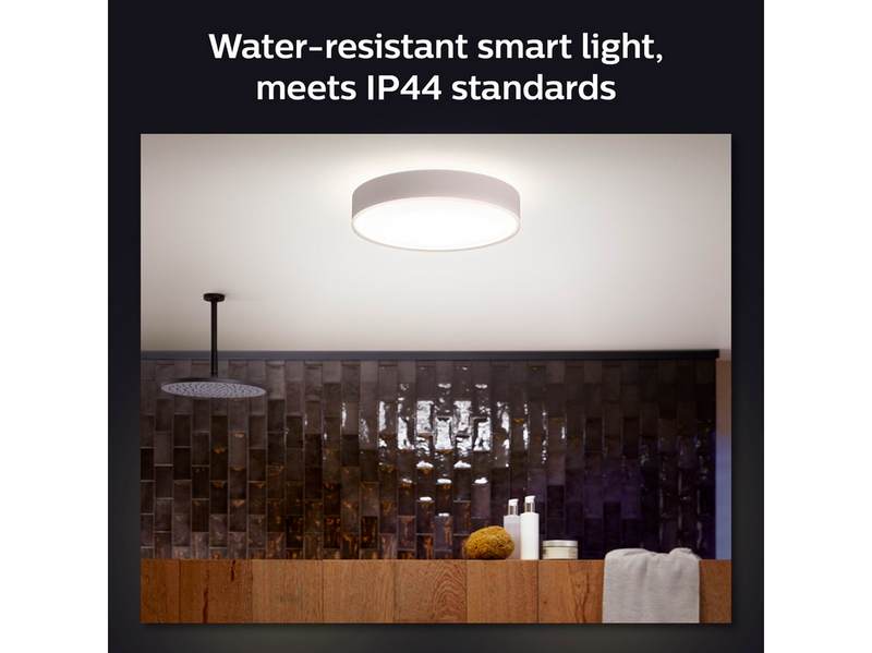 Philips Hue Devere Large Ceiling Lamp - White