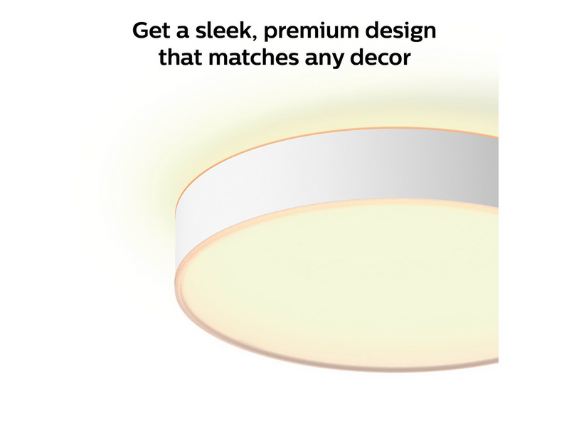 Philips Hue Devere Large Ceiling Lamp - White
